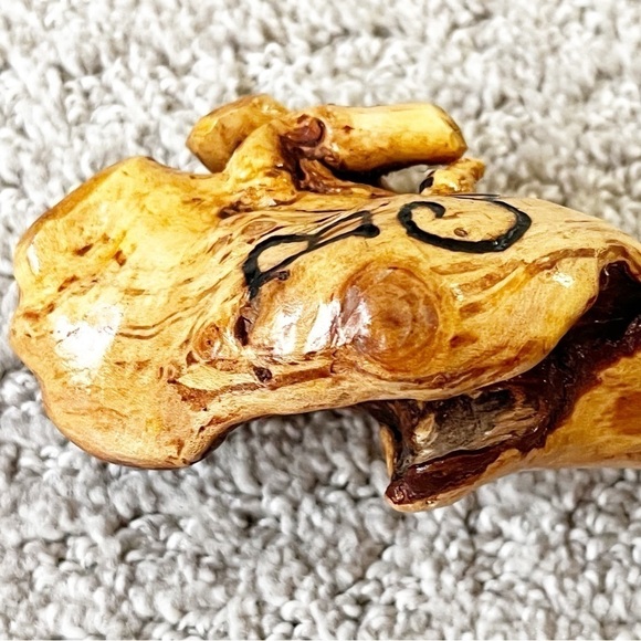 Striped Maple Moosewood Cut Walking Trekking Stick Twist Staff Hiking Maine Cane - Picture 16 of 16